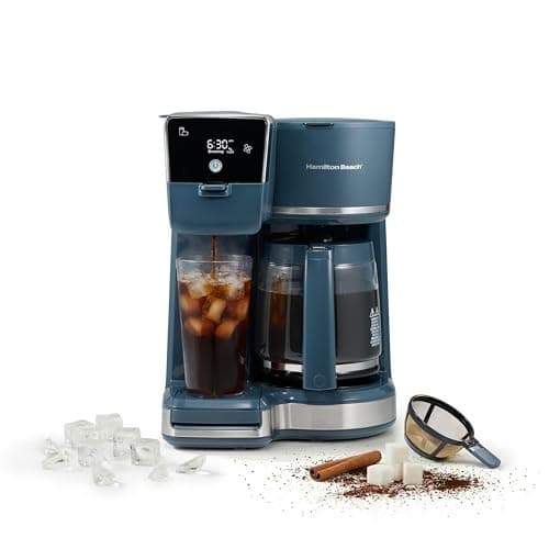 Hamilton Beach 2-Way Drip Coffee Maker & Single Serve Coffee Machine