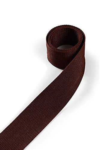 Cinta de Polipropileno de 40 mm de Ancho, 4 Metros de Largo, Color: 6 - Marrón Caoba | también de 20mm, 25mm, 30mm o 50mm de Ancho | en 4 o 12 Metros | 30 Colores