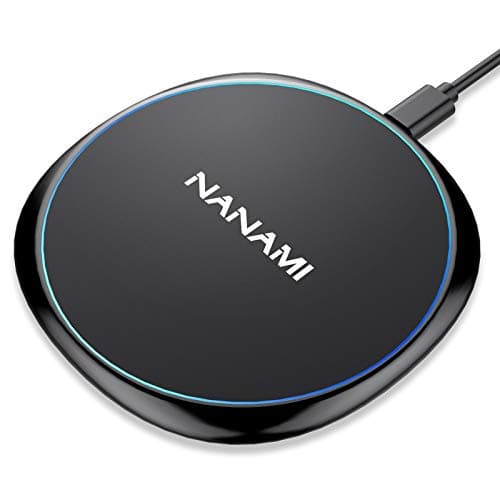 Fast Wireless Charger, NANAMI 15W Max Charging Pad for iPhone 17/16/15 Pro Max/14/13/12 Mini/11/XR/XS/X/8, Fast Charge for Samsung Galaxy S26/S25/S24/S23/S22 Ultra/S21/S20,Pixel 9 8 7 6,AirPods Pro/3