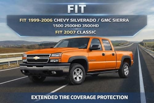 Orvak Fender Flares for 1999-2006 Silverado/Sierra