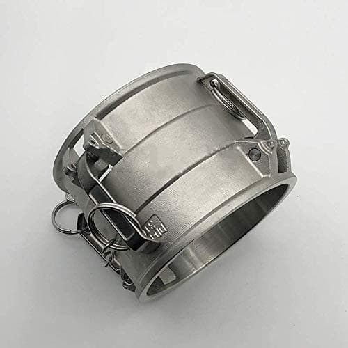 Aluminum Cam and Groove Hose Fitting Type DD 2" with Spool Coupler, with 1 PCS Camlock Gasket Fitting (2“)