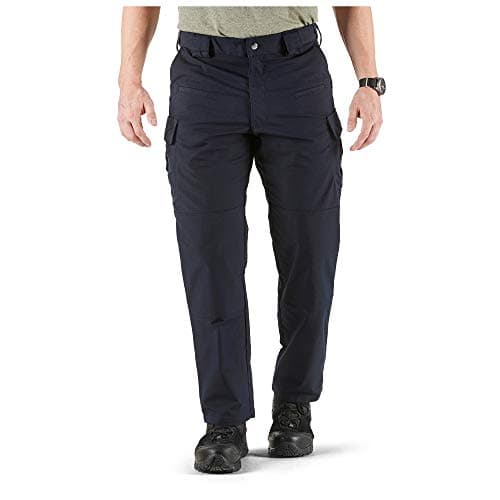 5.11 Tactical Men's Stryke Operator Uniform Pants w/Flex-Tac Mechanical Stretch, Dark Navy, 34W x 32L, Style 74369
