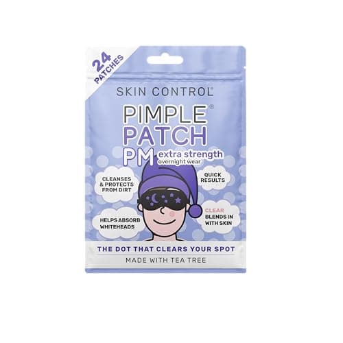 Skin Control Pimple Patch PM Nighttime Pack, 24 count