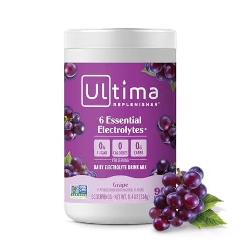 Ultima Replenisher Daily Electrolyte Powder Drink Mix, 90-Serving Canister