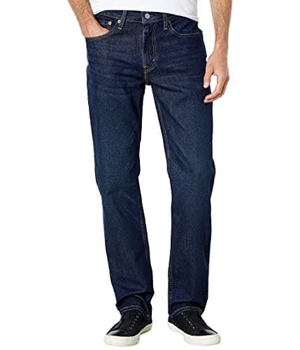 Levi's Men's 514 Straight Jean, Clean Run - Dark Indigo, 34Wx32L