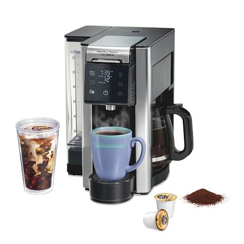 Hamilton Beach Flexbrew Advanced 5-in-1 Drip & Single Serve Coffee Maker