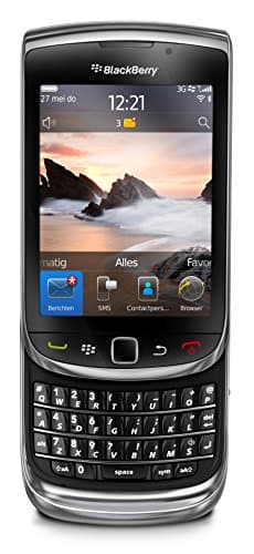 BlackBerry 9800 Torch Unlocked Phone with 5 MP Camera, Full QWERTY Keyboard, 4 GB Internal Storage, and Slider Card Slot Up to 32GB - International Version with No Warranty (Black)