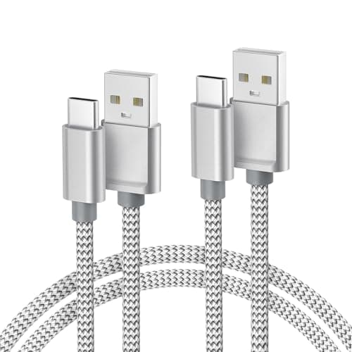 Basesailor for iPhone 17 16 15 Pro Max Charger Cord 6.6FT,USB to USB C Cable 2Pack,Type C Charging Power Cord for Apple iPad 10 Air 4 5,Samsung Galaxy S25 S24 S23 S22 Plus Ultra,A52 A53 A54,Pixel 9 8