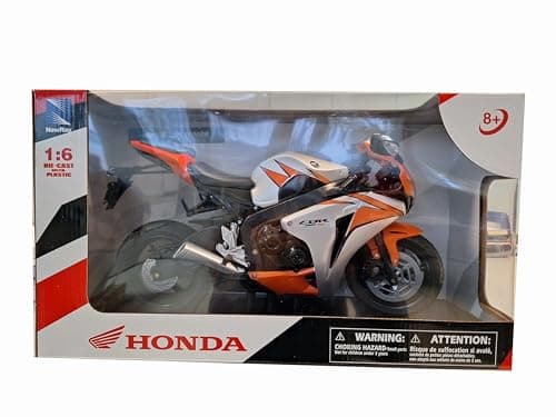 New-Ray 49293 "Honda CBR1000RR 2010" Model Motorcycle, Orange