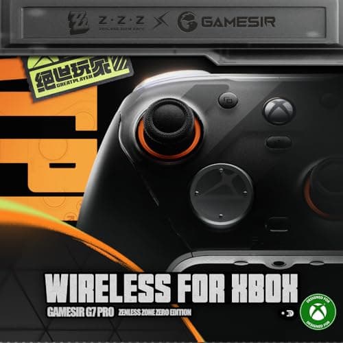 GameSir G7 Pro Wireless XBOX Controller,TMR Sticks,Windows,Trigger Stops