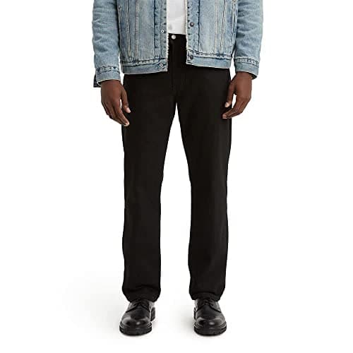 Levi's Men's 550 Relaxed Fit Jean, Black, 34x30