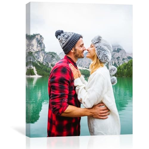 GMissT Canvas Prints With Your Photos - Personalized Pictures On Canvas Custom Poster for Home Decor - Floating Frames & Gift Wrapping Available