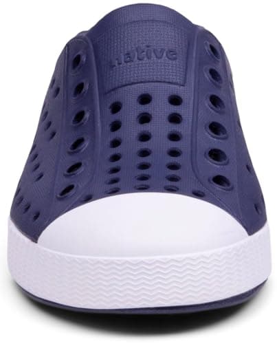 Native Shoes Unisex-Kids Jefferson Sneakers, Regatta Blue/Shell White, 10 Toddler