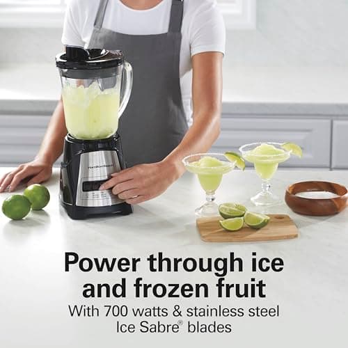 Hamilton Beach Power Elite Blender For Smoothies With Wave Action System