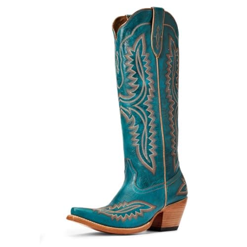 Ariat 100340047.5B Womens Casanova Turq 400 - Blue 7.5B