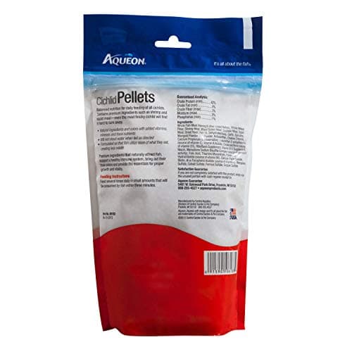 Aqueon Cichlid Food Medium 7.5 Ounces
