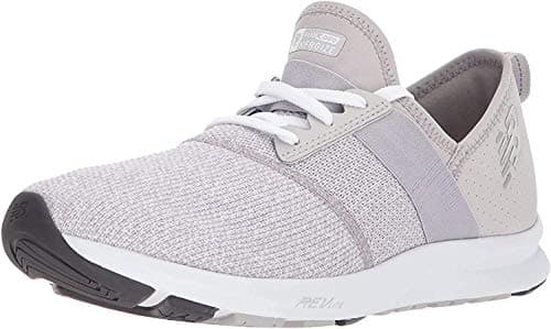 New Balance Women's FuelCore Nergize V1 Sneaker, White/Grey, 6.5