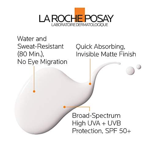 La Roche Posay Anthelios Ultra Fluid Face & Body Sunscreen SPF 50+, High UVA UVB Protection, Invisible Matte Finish, Water & Sweat Resistant, Fragrance Free, Recommended by Dermatologists
