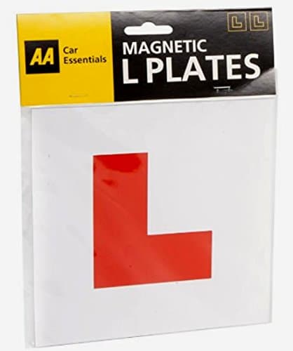 L Plates PAIR OF **GENUINE** AA FULLY MAGNETIC