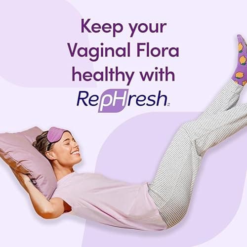 RepHresh Pro-B Probiotic Feminine Supplement, Balances Yeast and Bacteria, Womens Probiotic, Restore Healthy, Vaginal Flora with L. rhamnosus GR-1 & RC-14, 30 Oral Capsules