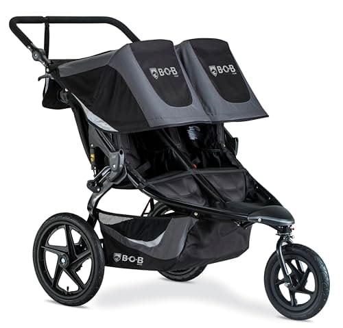 BOB Gear Revolution Flex 3.0 Duallie Jogging Stroller — Graphite Black