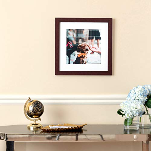 ArtToFrames 16x22 inch Classic Mahogany Frame Picture Frame, 2WOMFRBW26039-16x22