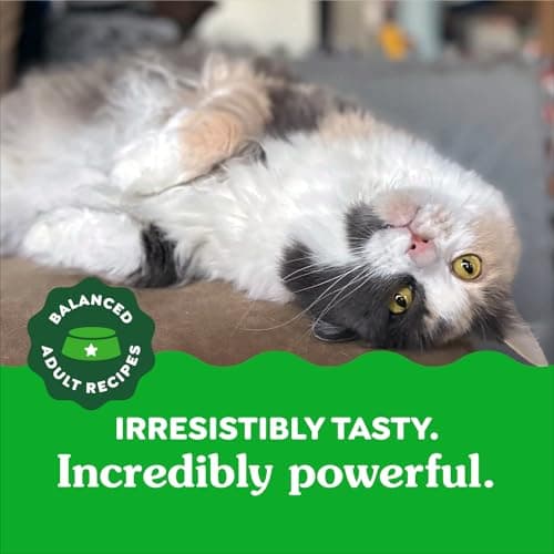 GREENIES Feline Cat Treats Natural Dental Care, Oven Roasted Chicken Flavour, 9.75oz. Tub
