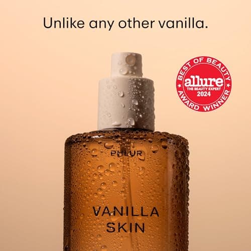 PHLUR Vanilla Skin Body Mist, 8 Fl Oz - Hair and Body Perfume for Women