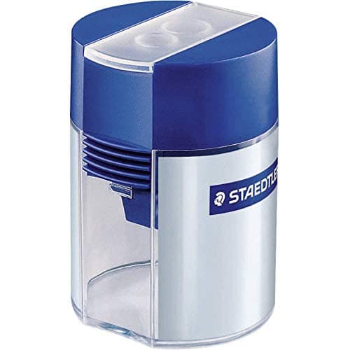 Staedtler Double-hole Tub Pencil Sharpener - 2 Hole(s) - Plastic