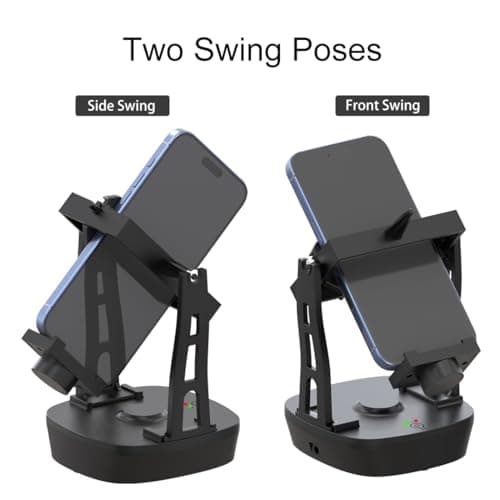 FEICHONGHO Mobile Phone Walker with Timer, Adjustable Speed, Automatic Swing Device, Simulates Human Walking, 3000-12000 Steps Per Hour, Two Swing Positions