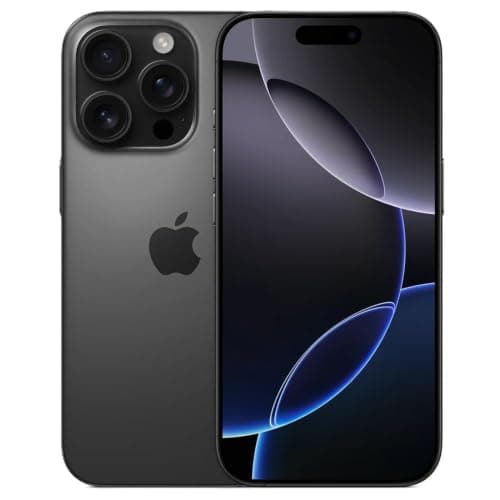 Phone 16 Pro Max, 256GB, Black Titanium - Unlocked (Renewed)