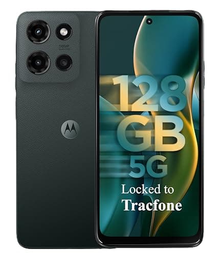 Tracfone Motorola Moto g 2025, 128GB 5G, Gray (Locked to Tracfone)