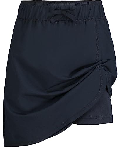 Nautica Girls School Uniform Performance Scooter, Navy/Wrap, 12