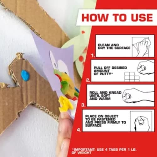 Fun-Tak Mounting Putty