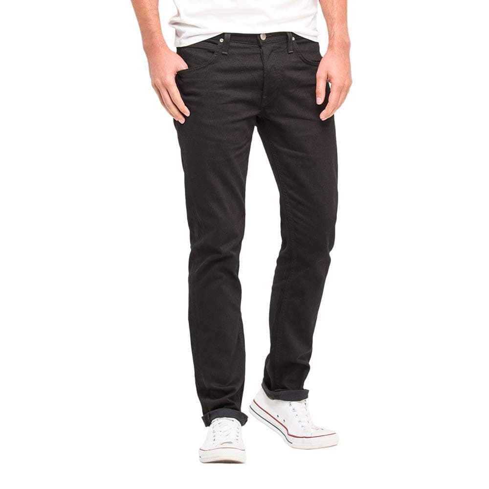 Lee Men's Daren Zip Fly Jeans 32W / 30L Clean Black