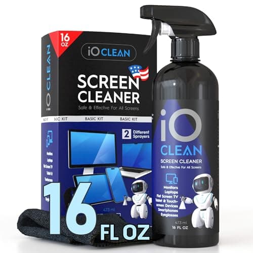 iO Clean Screen Cleaner Spray (16oz - 473ml)