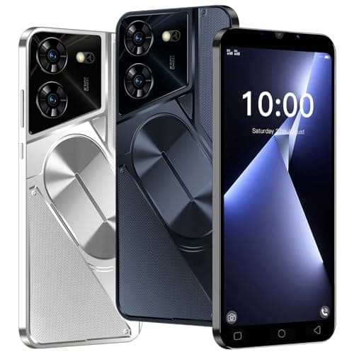 TryFirst Pova5Pro Unlocked Smartphone, 5.0 Inch HD Display, Dual SIM & Dual Camera, Quad Core Processor, 16GB ROM (Expandable to 128GB), WiFi Bluetooth FM Radio, Android Smartphone (Black)