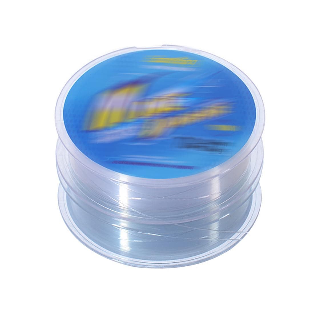 Línea de pesca monofilamento de nailon transparente de 100 m, 0,45 mm de diámetro