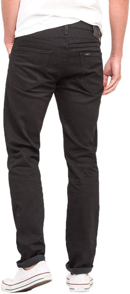 Lee Men's Daren Zip Fly Jeans 32W / 30L Clean Black
