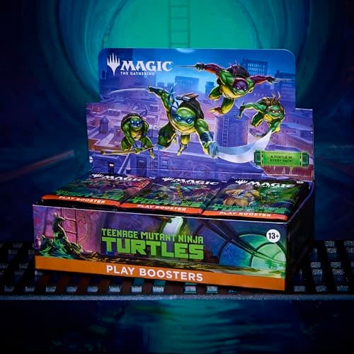 Magic: The Gathering | Teenage Mutant Ninja Turtles - Play Booster Box | 30 Packs | Collectible Trading Card Game