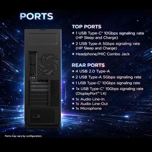 HP OMEN MAX 45L RTX 5090 AMD Ryzen 9 9900X3D 5.5GHz Gaming Desktop