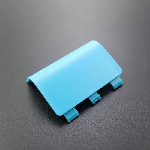 VAPXSGI 1Pcs Plastic Battery Back Cover Lid Door Shell For Xbox Series S X Controller Housing Door Cover Replacement (blue)