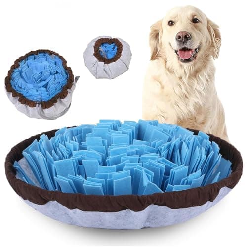 PET ARENA Adjustable Snuffle mat for Dogs, Dog Puzzle Toys, Enrichment Pet Foraging mat for Smell Training and Slow Eating, Stress Relief Interactive Dog Toy for Feeding, Dog Mental Stimulation Toys