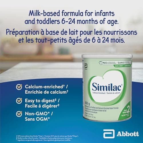 Similac Step 2 Calcium-Enriched Baby Formula, Powder, 850 g, 6-24 Months