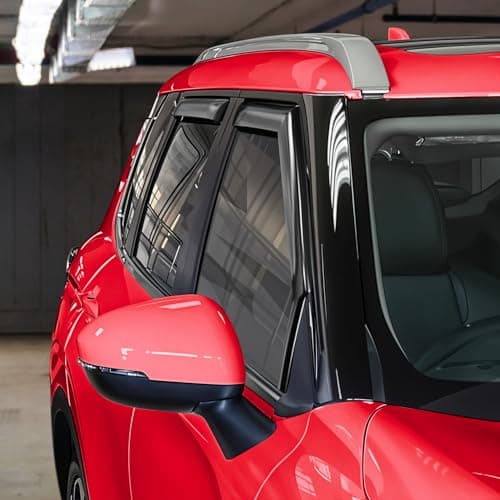 Voron Glass in-Channel Extra Durable Rain Guards for Mitsubishi Outlander 2022-2026, Window Deflectors, Vent Window Visors, 4 Pieces - 200657