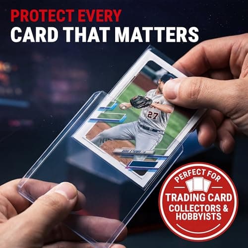 Ultra PRO 3" x 4" Clear Regular Toploaders and Soft Sleeves Bundle (100ct) for Standard Size Cards