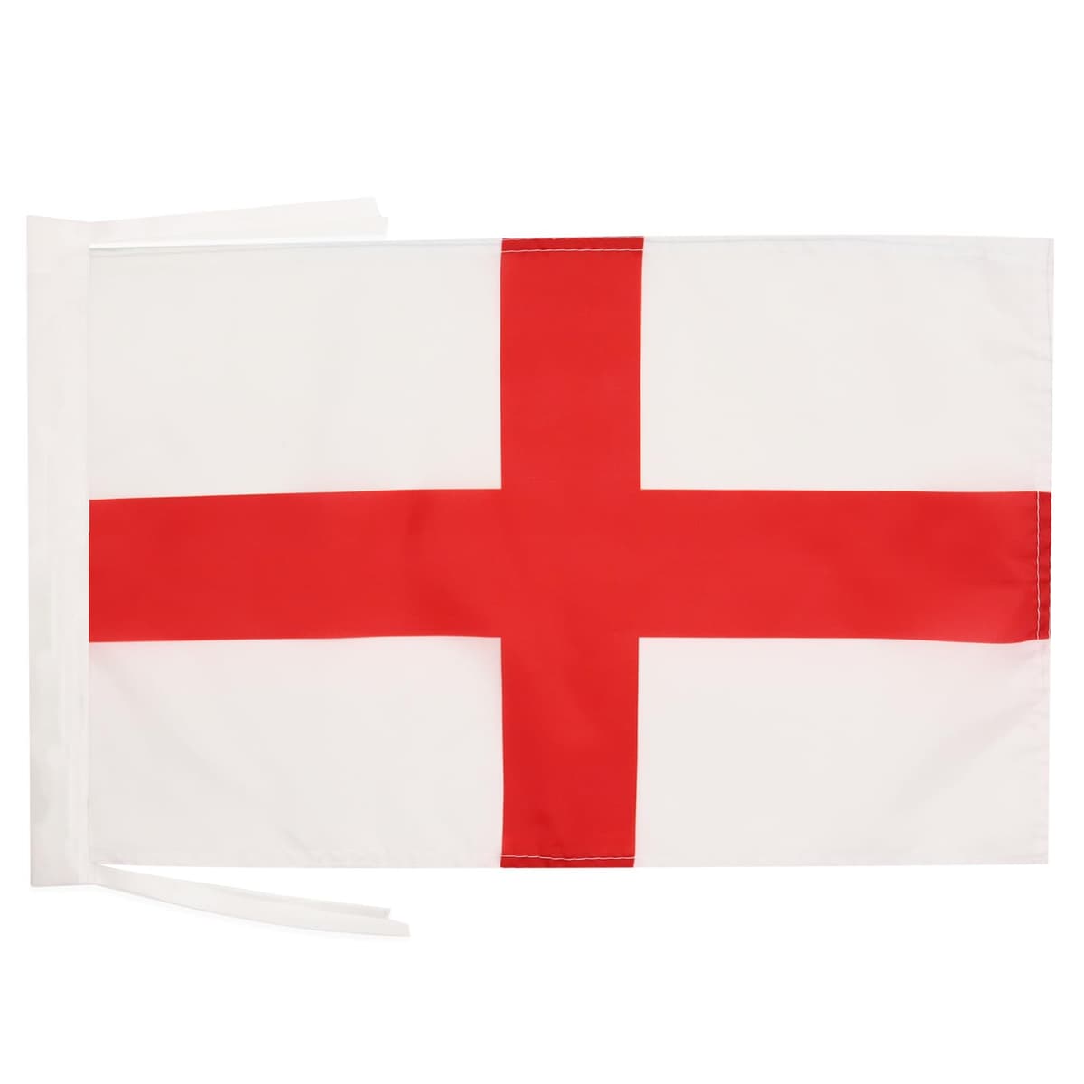 AZ FLAG - England Flag - 18'' x 12'' - 100% Polyester English Small Banner with Two Cords - Fade Resistant - Vivid Colors - 18x12 in - 45x30 Cm