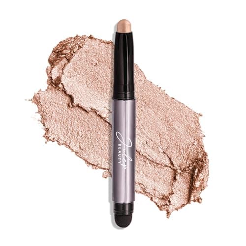 Julep Eyeshadow 101 Cream-to-Powder Waterproof Eyeshadow Stick – Champagne Shimmer – Long-Lasting, Buildable, Crease-Proof, Cruelty Free, Shimmer Finish with Built-In Smudger