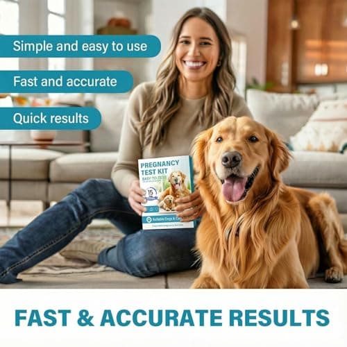 Dog Pregnancy Test Kit at Home - Accurate and Fast Dog Pregnancy Test, Convenient & Disposable Pregnancy Tests Strip (1PCS)