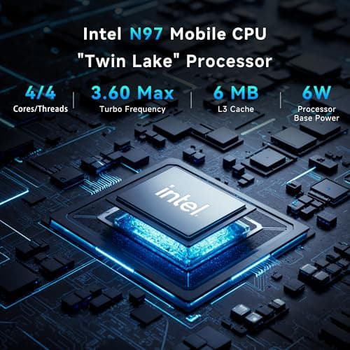 ASUS NUC 14 Essential N97 Mini PC,with 8GB DDR5 RAM & 256GB PCIe4 NVMe SSD